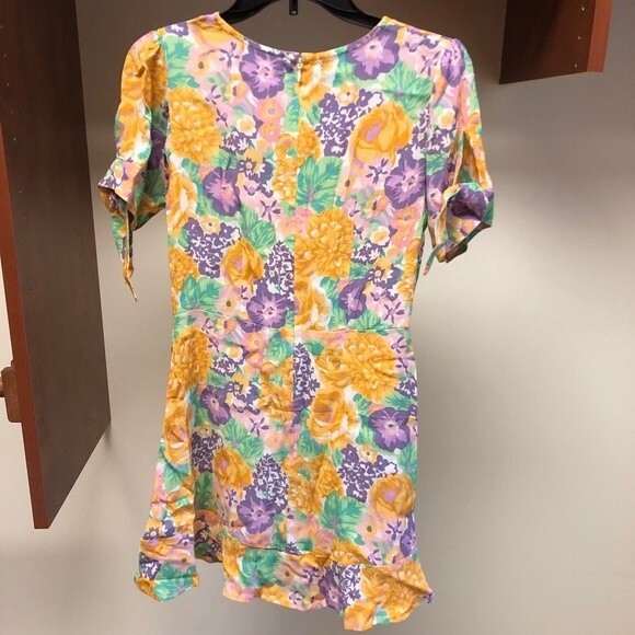 Faithfull the Brand Daphne Floral Mini Dress - Picture 3 of 7